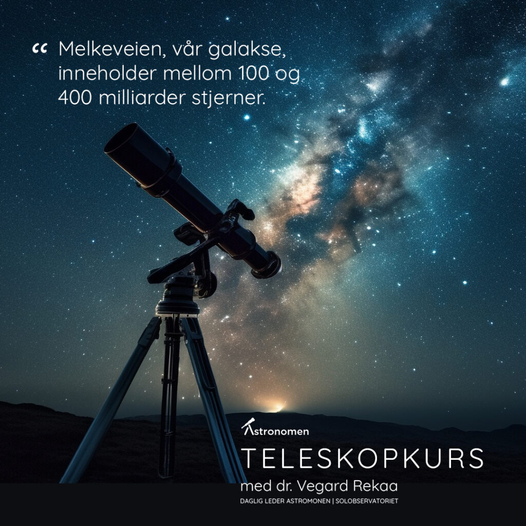 Gavekort: Teleskopkurs (ungdom)