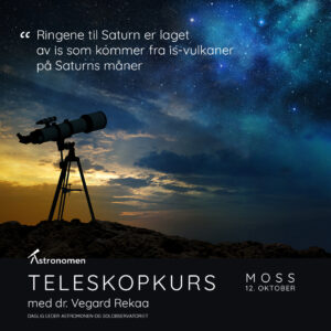 Astronomen Teleskopkurs Moss 12 oktober 2024