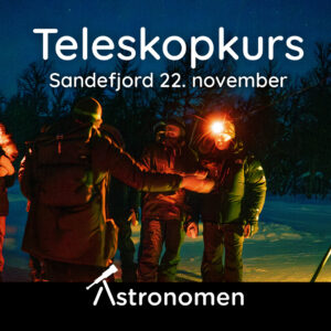 Teleskopkurs Sandefjord 22. nov 2025