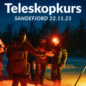 Teleskopkurs Sandefjord 22. nov 2025