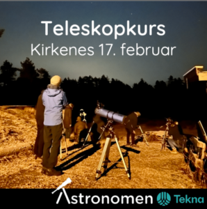 Teleskopkurs Kirkenes 17. februar 2026
