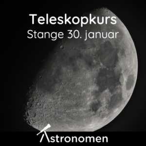 Teleskopkurs Stange 30. januar 2026